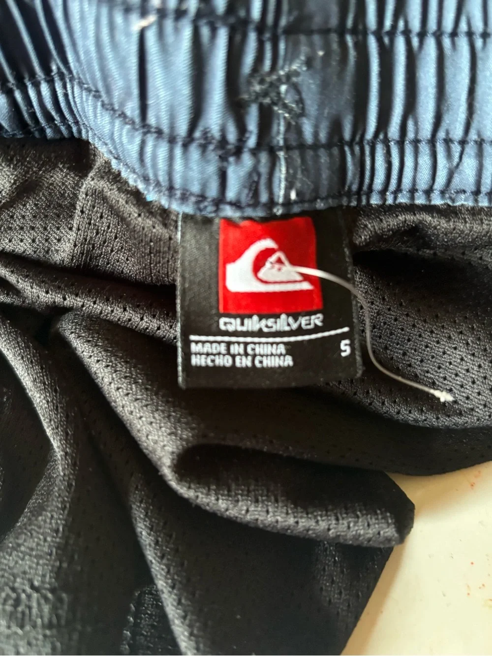 QUICKSILVER Blue, Pink & Yellow Ombre Stripe Board-shorts, Size: S